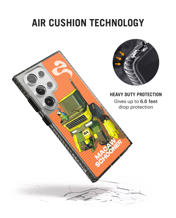 Macaw Schooner Stride 2.0 Case Cover For Samsung Galaxy S24 Ultra