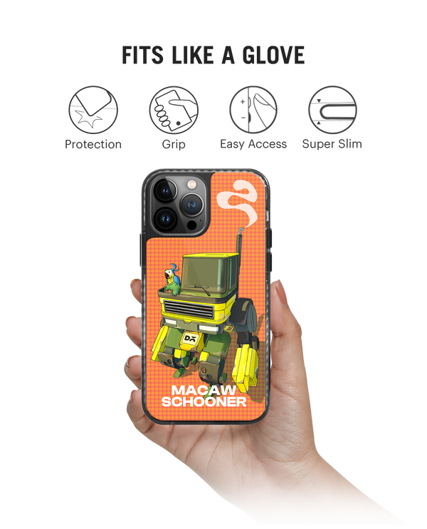 Macaw Schooner Stride 2.0 Case Cover For iPhone 14 Pro Max