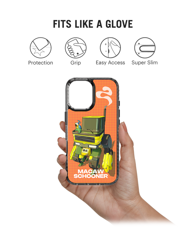 Macaw Schooner Stride 2.0 MagSafe Case Cover For iPhone 16