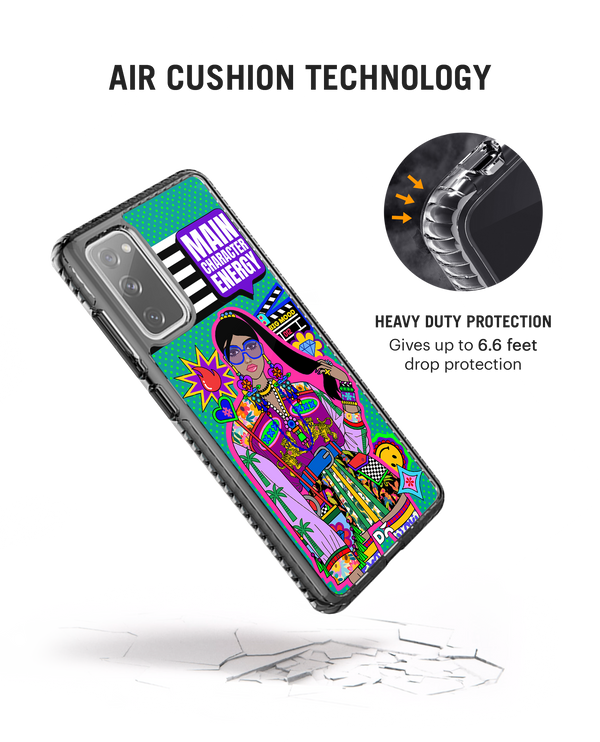 Main Character Energy Stride 2.0 Case Cover For Samsung Galaxy S20 FE