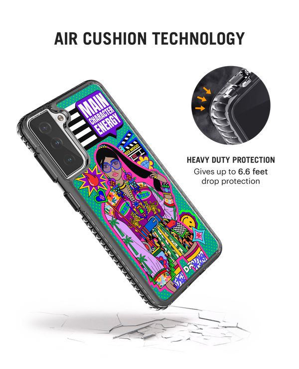 Main Character Energy Stride 2.0 Case Cover For Samsung Galaxy S22 Plus