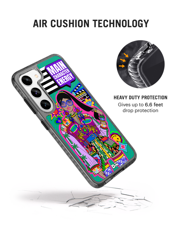 Main Character Energy Stride 2.0 Case Cover For Samsung Galaxy S23 Plus