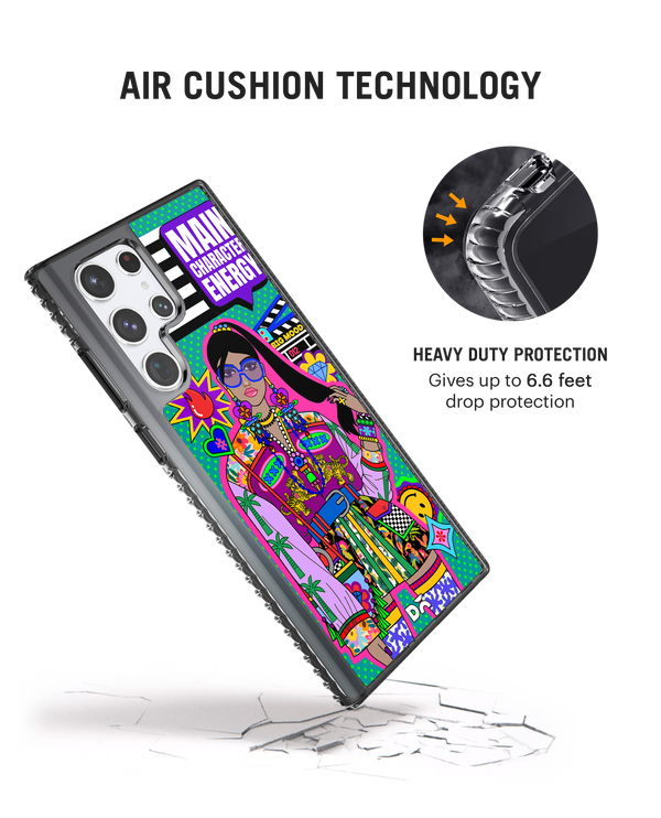 Main Character Energy Stride 2.0 Case Cover For Samsung Galaxy S23 Ultra