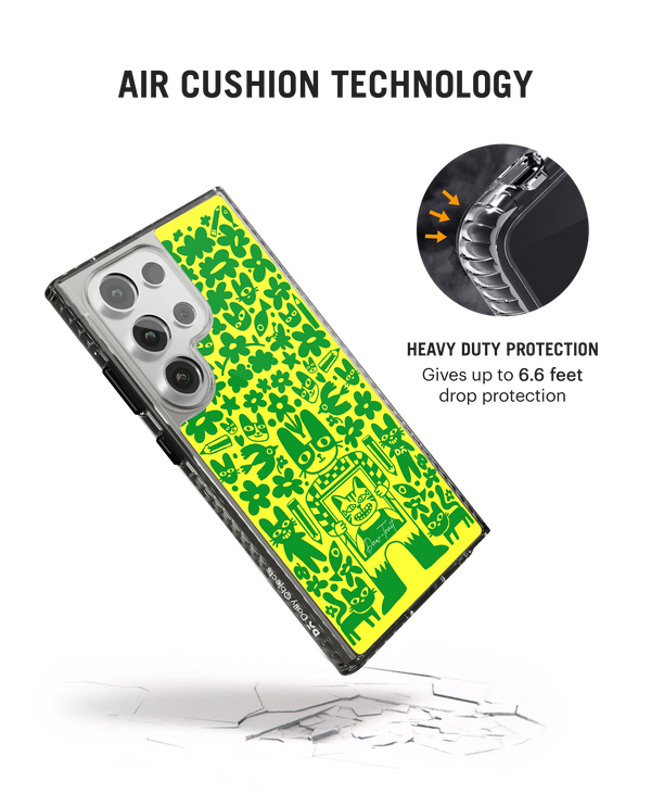 Mew Sketch Stride 2.0 Case Cover For Samsung Galaxy S24 Ultra