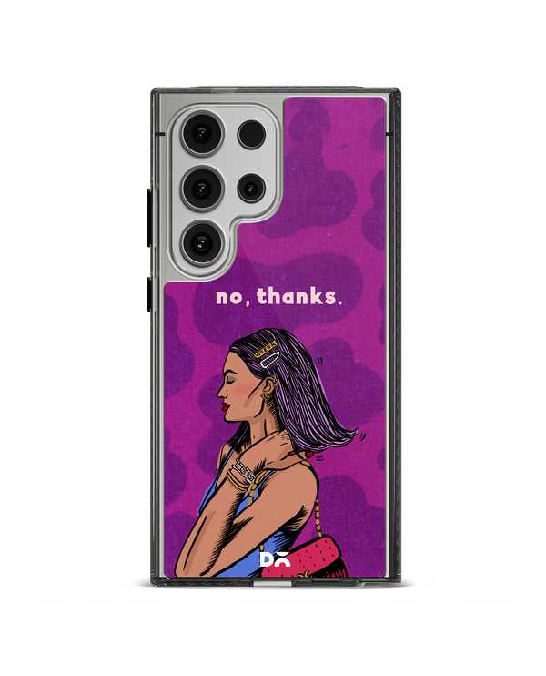 No thanks Stride 2.0 Case Cover For Samsung Galaxy S24 Ultra