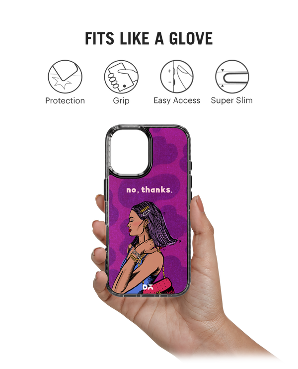 No thanks Stride 2.0 MagSafe Case Cover For iPhone 16