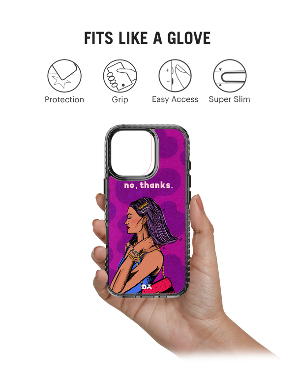 No thanks Stride 2.0 MagSafe Case Cover For iPhone 16 Pro