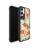 Orange Haul Black Hybrid Clear Case Cover For Samsung Galaxy S24