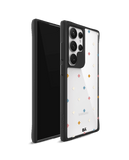 Party Poppers Black Hybrid Clear Case Cover For Samsung Galaxy S24 Ultra