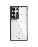 Party Poppers Black Hybrid Clear Case Cover For Samsung Galaxy S24 Ultra