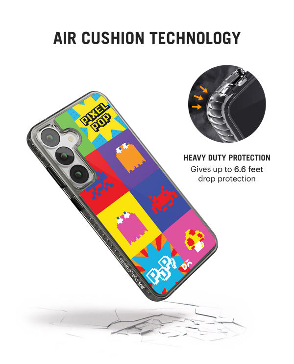 Pixel Pop Stride 2.0 Case Cover For Samsung Galaxy S24