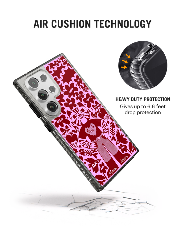 Purr Man Stride 2.0 Case Cover For Samsung Galaxy S24 Ultra