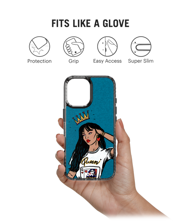 Queen Babe Stride 2.0 MagSafe Case Cover For iPhone 16 Plus