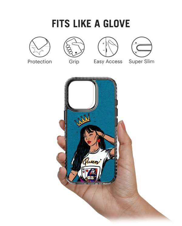 Queen Babe Stride 2.0 MagSafe Case Cover For iPhone 16 Pro