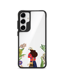 Rastafari Black Hybrid Clear Case Cover For Samsung Galaxy S24 Plus