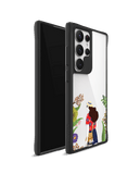 Rastafari Black Hybrid Clear Case Cover For Samsung Galaxy S24 Ultra