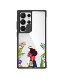 Rastafari Black Hybrid Clear Case Cover For Samsung Galaxy S24 Ultra