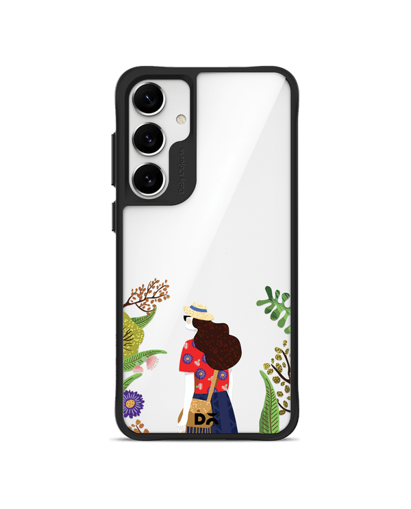 Rastafari Black Hybrid Clear Case Cover For Samsung Galaxy S24