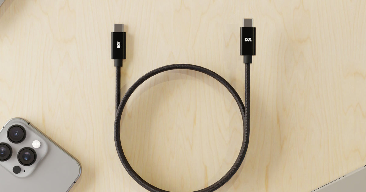 SURGE™ Kevlar Core USB-C 100W Charging Cable — DailyObjects