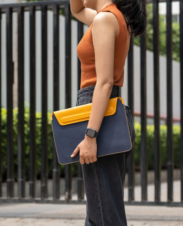 space-blue-mustard-snapon-envelope-sleeve-for-macbook-pro-3801cm-15-inch