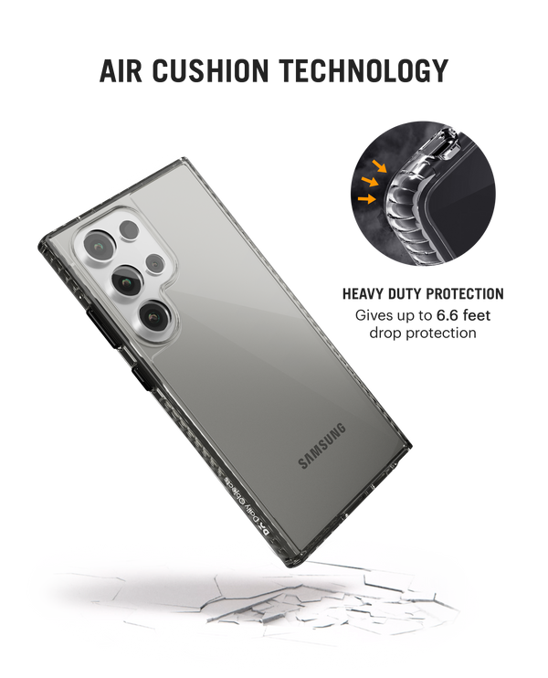 Stride 2.0 Clear Case Cover for Samsung Galaxy S24 Ultra