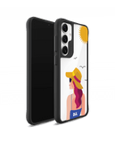 Sun Tan Black Hybrid Clear Case Cover For Samsung Galaxy S24
