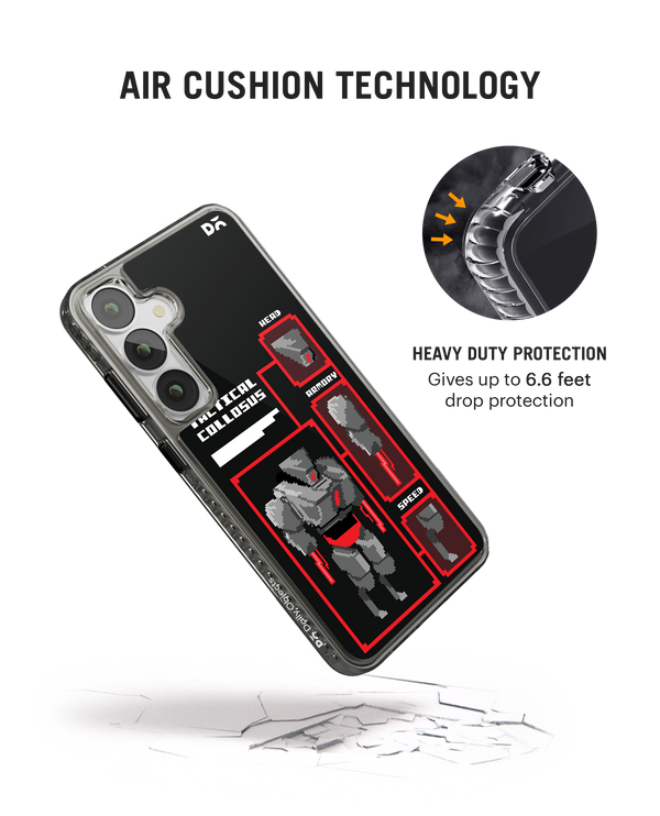 Tactical Collosus Stride 2.0 Case Cover For Samsung Galaxy S24