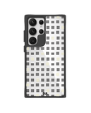 Tally Black Hybrid Clear Case Cover For Samsung Galaxy S24 Ultra