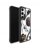 The Final Stroke Black Hybrid Clear Case Cover For Samsung Galaxy S24 Plus