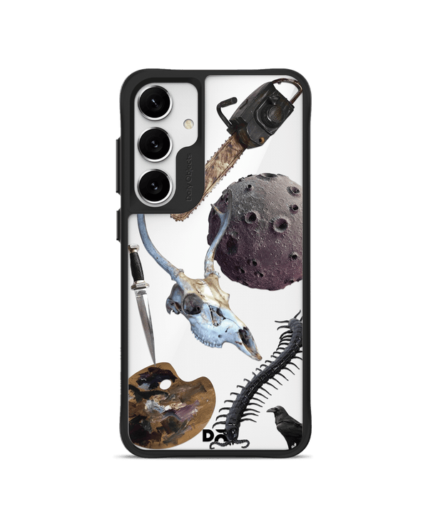 The Final Stroke Black Hybrid Clear Case Cover For Samsung Galaxy S24 Plus