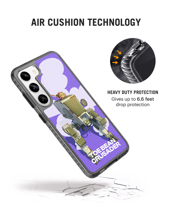 Toe Bean Crusader Stride 2.0 Case Cover For Samsung Galaxy S23 Plus