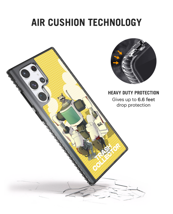 Trash Collector Stride 2.0 Case Cover For Samsung Galaxy S22 Ultra