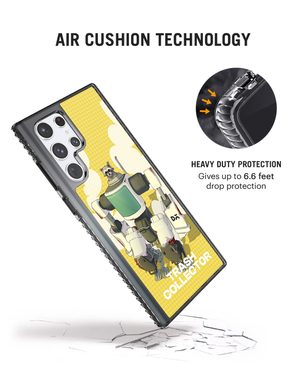Trash Collector Stride 2.0 Case Cover For Samsung Galaxy S23 Ultra