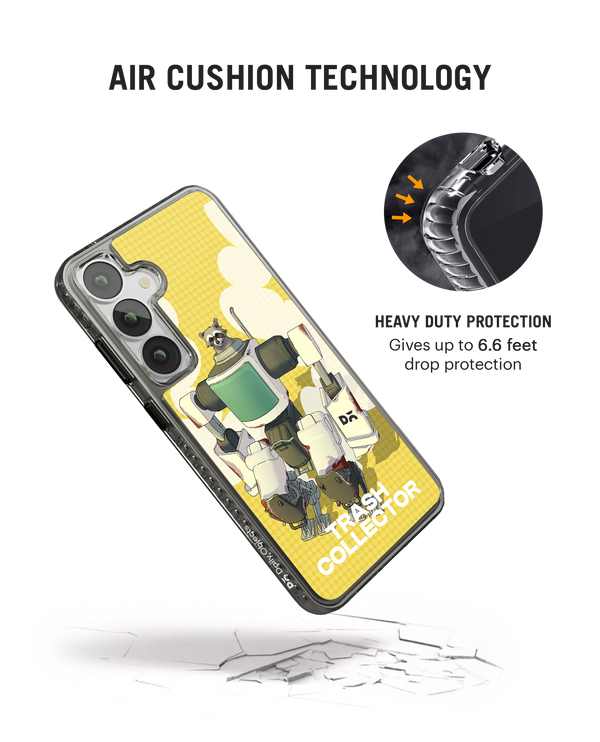 Trash Collector Stride 2.0 Case Cover For Samsung Galaxy S24