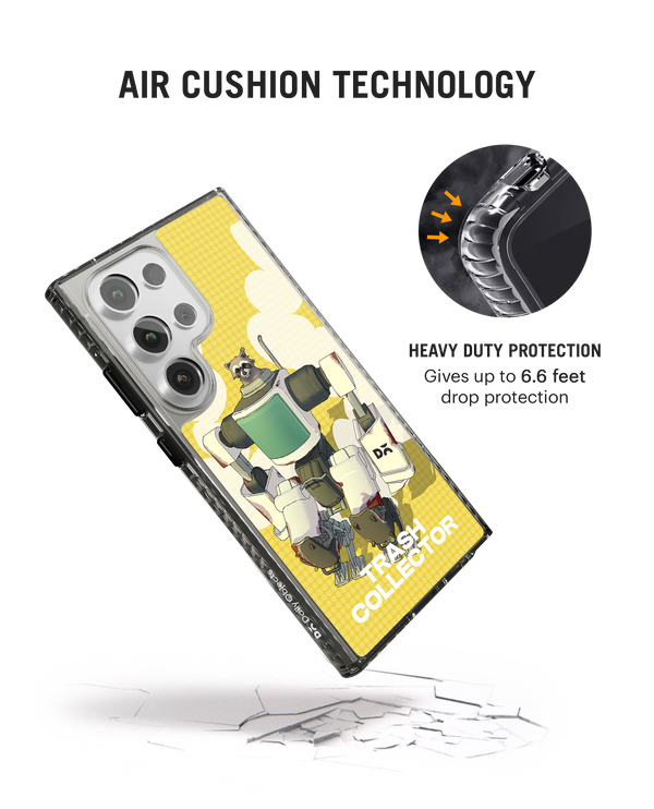 Trash Collector Stride 2.0 Case Cover For Samsung Galaxy S24 Ultra