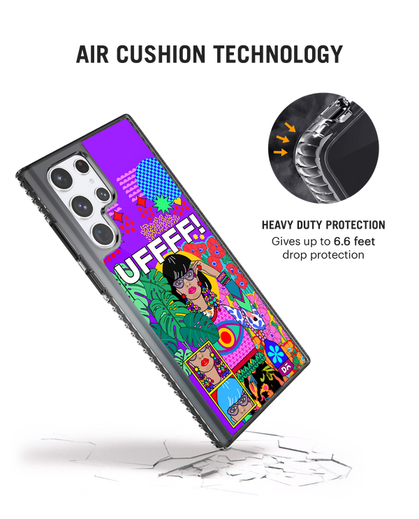 UFFFF! Stride 2.0 Case Cover For Samsung Galaxy S23 Ultra