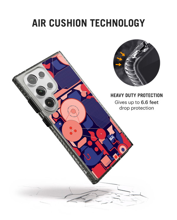 WalkMen Stride 2.0 Case Cover For Samsung Galaxy S24 Ultra