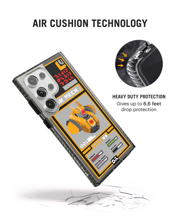 War Mech Stride 2.0 Case Cover For Samsung Galaxy S24 Ultra