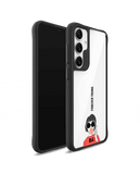 Young At Heart Black Hybrid Clear Case Cover For Samsung Galaxy S24 Plus