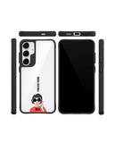 Young At Heart Black Hybrid Clear Case Cover For Samsung Galaxy S24 Plus