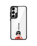Young At Heart Black Hybrid Clear Case Cover For Samsung Galaxy S24 Plus