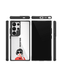 Young At Heart Black Hybrid Clear Case Cover For Samsung Galaxy S24 Ultra