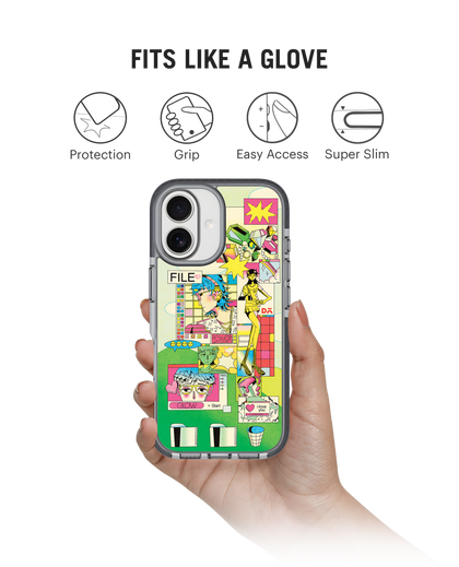 DailyObjects Digital Arcade Stride 2.0 MagSafe Case Cover For iPhone 17