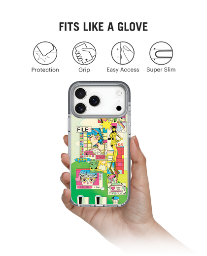 DailyObjects Digital Arcade Stride 2.0 MagSafe Case Cover For iPhone 17 Pro