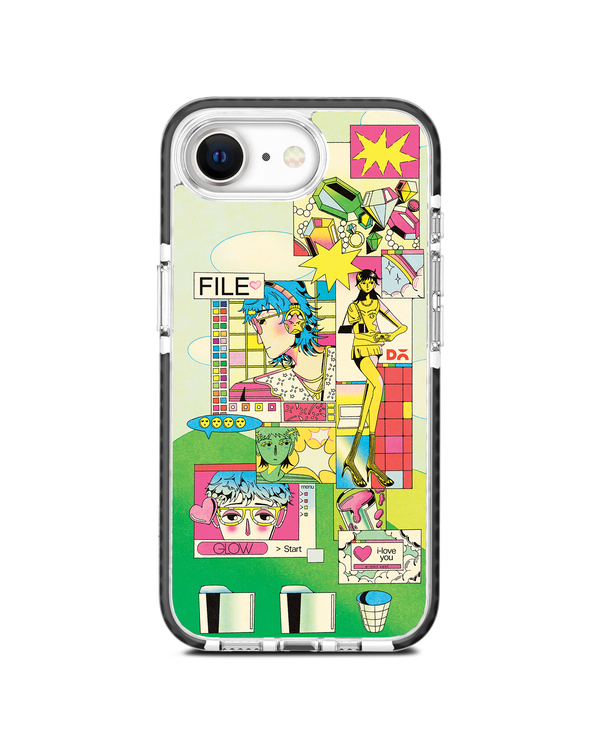 DailyObjects Digital Arcade Stride 2.0 MagSafe Case Cover For iPhone 17e
