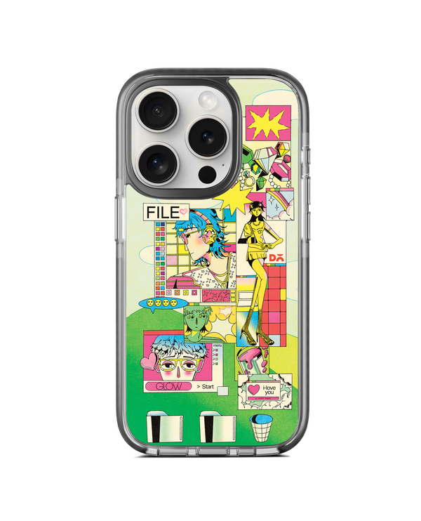 DailyObjects Digital Arcade Stride 3.0 MagSafe Case Cover For iPhone 15 Pro Max