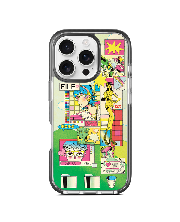 DailyObjects Digital Arcade Stride 3.0 MagSafe Case Cover For iPhone 16 Pro