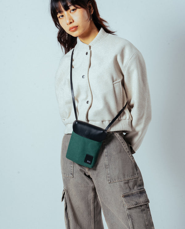 Forest Green Canopy Phone Sling