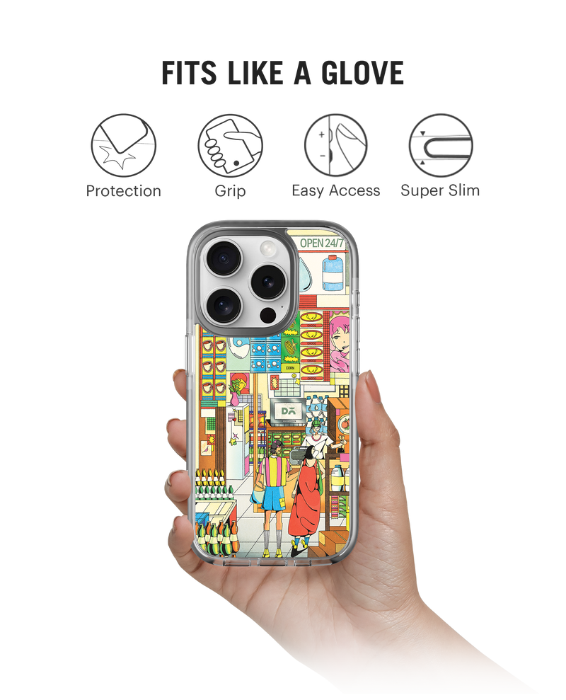 DailyObjects General Store Stride 3.0 MagSafe Case Cover For iPhone 15 Pro