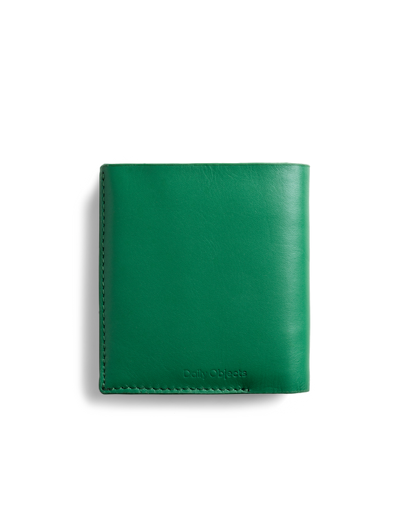 green-even-bi-fold-wallet
